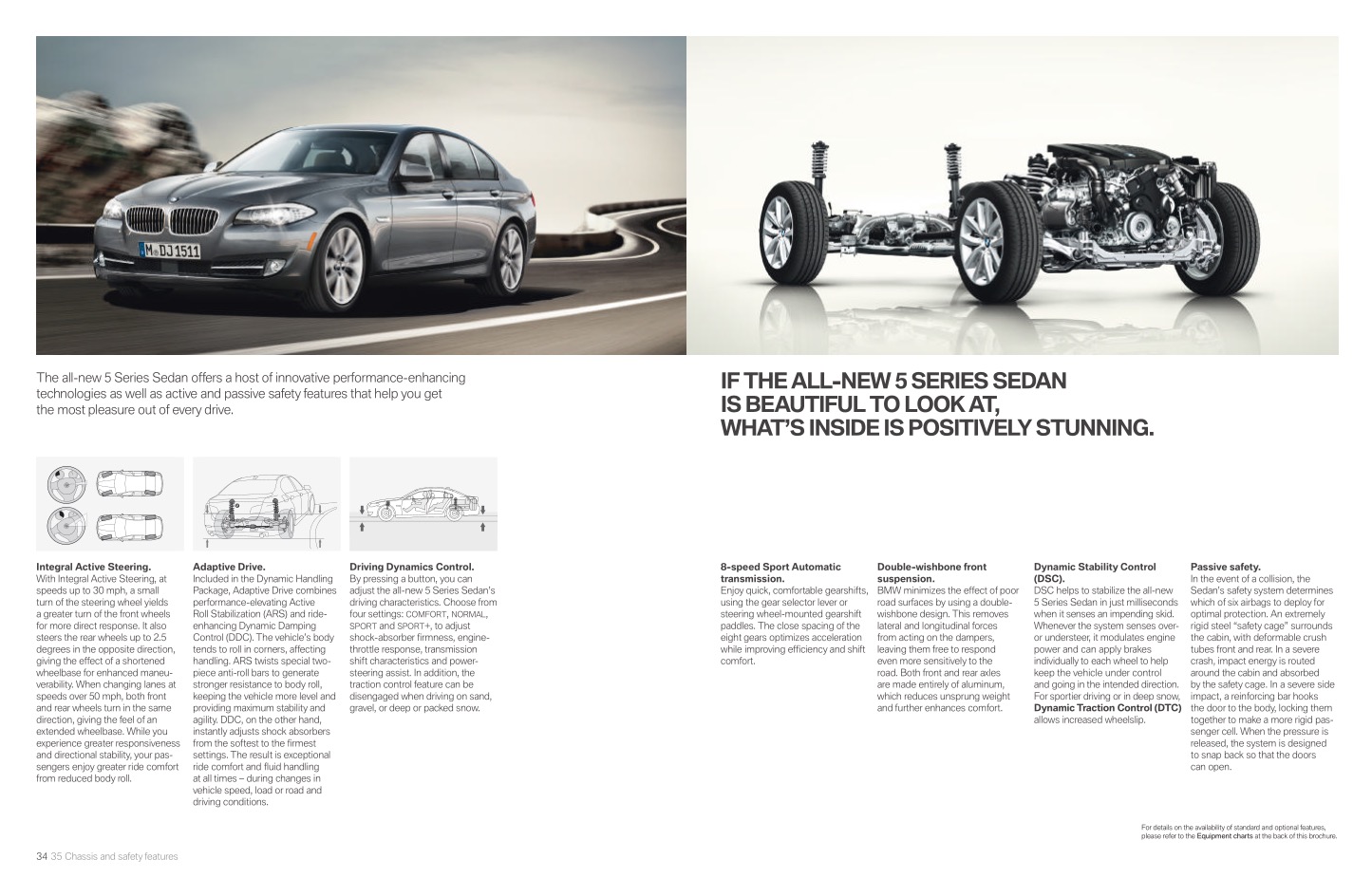 2011 BMW 5-Series Brochure Page 20